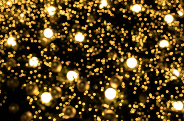 istock Christmas blurred background, Decorative lights for carnival. 904761060