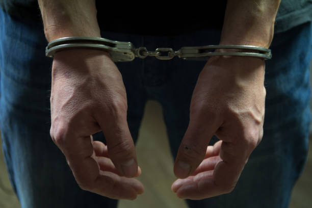 istock Adult male arrested 904794510