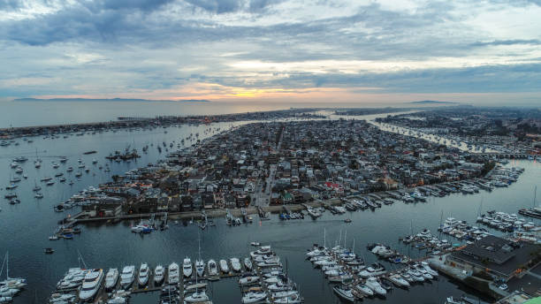 istock Night in Newport Beach, California 904798262