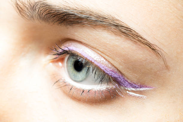 istock close up woman eye with bright makeup 904806520
