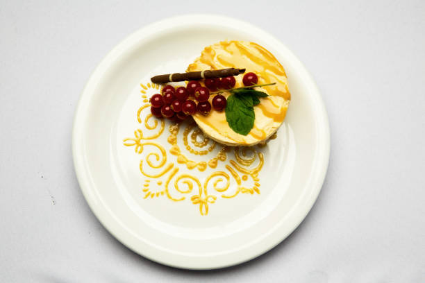 istock Portions of cake cakes served on a decorative plate 904821068