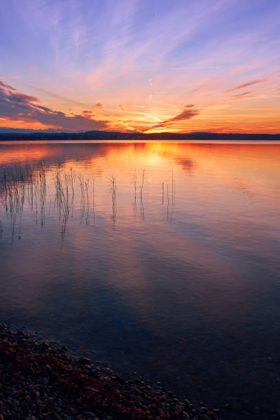 istock Beautiful sunset at Lake Starnberg 904837876