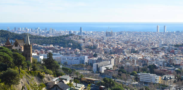 istock View and panoramic of Barcelona 904860406