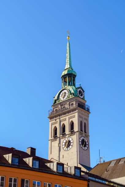 istock St Peter's Church gothic cathedral, Munich, Bavaria 904881610