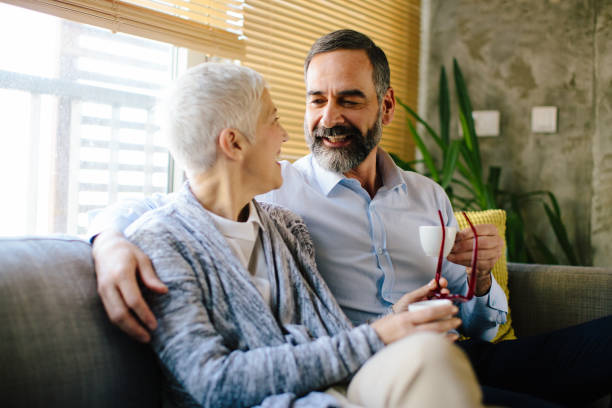 istock Mature couple enjoying together 904894930