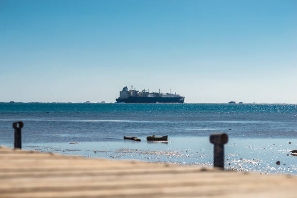 istock Cargo ship sailing in the Red Sea 904908658