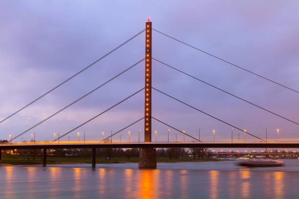 istock Oberkasseler Bridge in Dusseldorf 904909004
