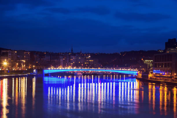 istock Panorama of Liege along Meuse River 904909028