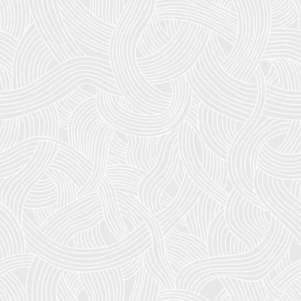 Vector illustration of Seamless vector pattern of colored strips of smooth. Neutral gra
