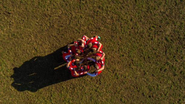 potere del team - team sport sports team sport community foto e immagini stock