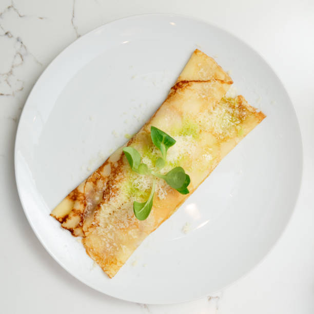 istock Pancake with cheese shot from above 904916234