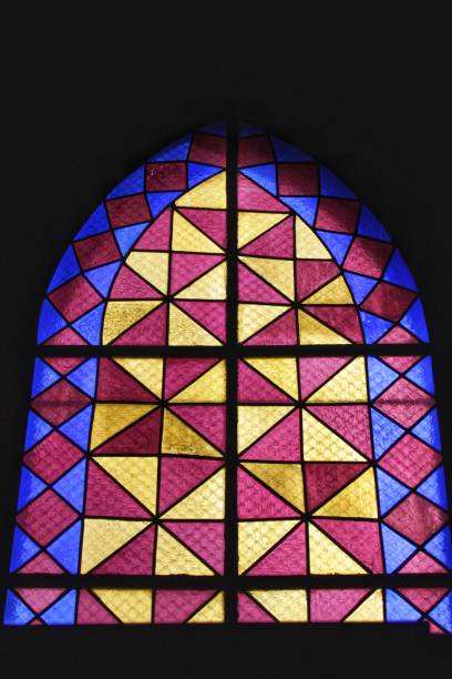 istock Colorful church window in Lisbon 904920038