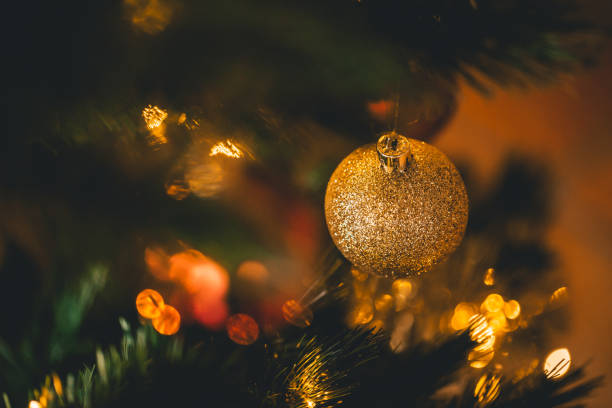 istock Christmas Ornaments on a Christmas tree 904932926