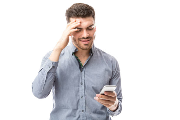istock Stressed man looking at his phone 904951046