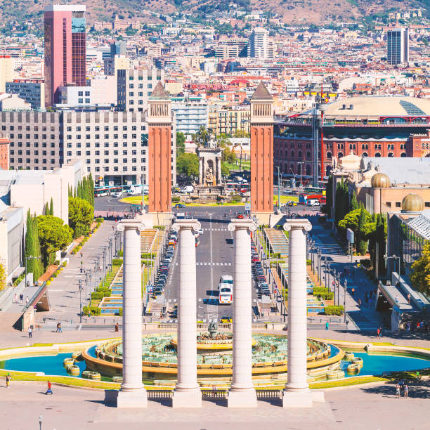 istock Barcelona, square of Spain, Plaza de Espana 904958068