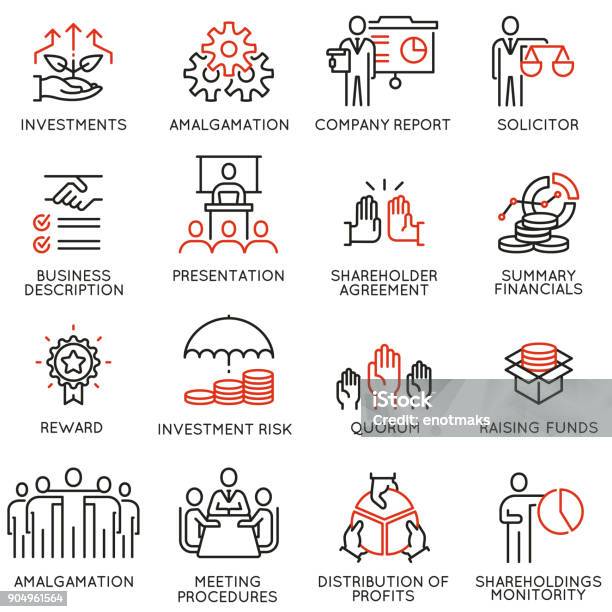 Team Work And Stakeholders Icons Part 3 Stock Illustration - Download Image Now - Icon Symbol, Corporate Governance, Stakeholder