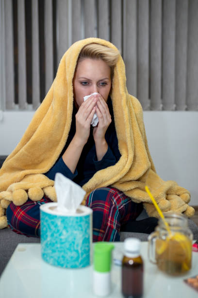 istock Sick Woman.Flu.Woman Caught Cold. 904965028