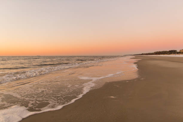 istock Snowy Hilton Head Beach Sunrise 904965438