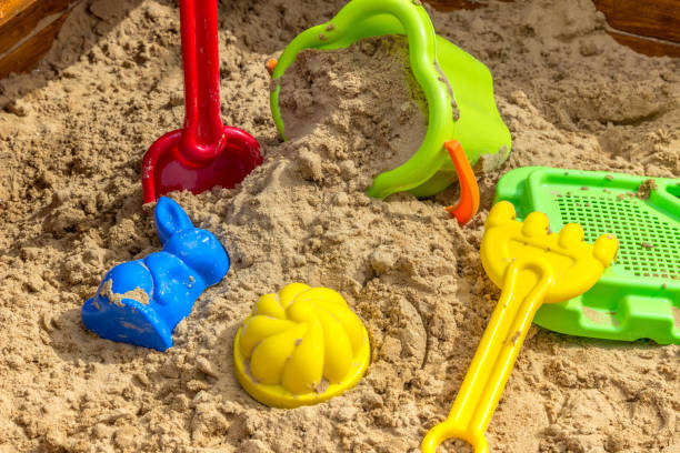 istock children toys for sandbox in the sand 904965496