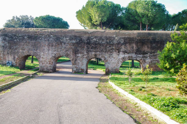 istock Aqueduct park on Appia street 904968140
