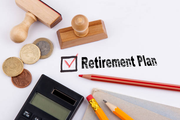istock retirement plan. Questionnaire with red cross on the white paper 905004830