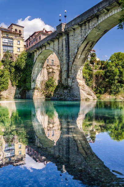 istock view of Devil's bridge at Cividale del Friuli 905005110