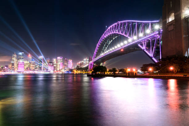 istock Vivid Sydney - Harbour Bridge 905014324