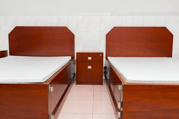 neat and tidy beds for soldiers