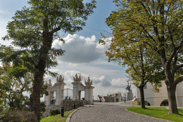 Buda Castle, the historical castle and palace complex of the Hungarian kings in Budapest, Hungary