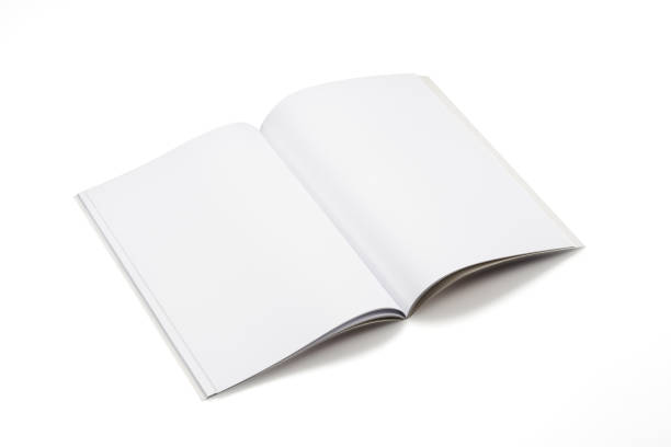istock Mock-up magazines, book or catalog on white table background. 905028562