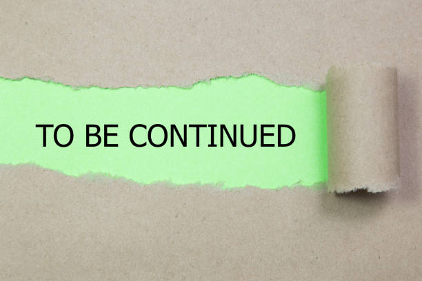 istock The text to be continued appearing behind torn paper 905034836