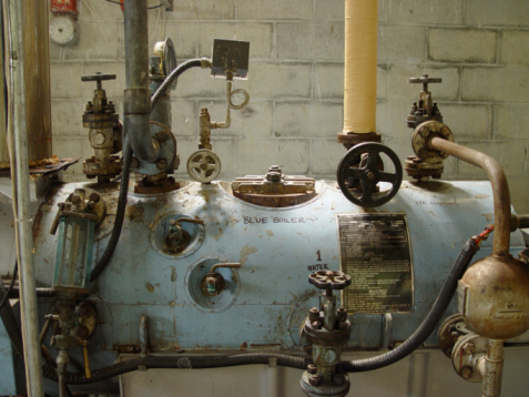 control panel of old soviet surface grinder machine,