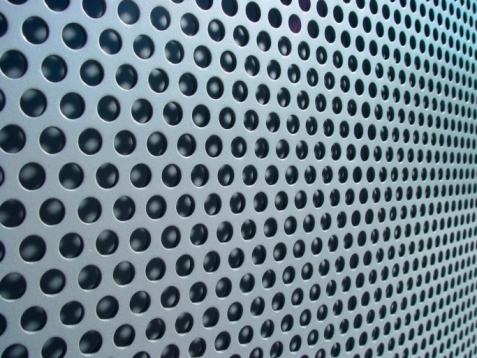Stainless steel punching metal background texture material