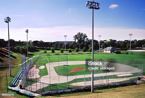 야구공 다이아몬드 야구의 내야에 대한 스톡 사진 및 기타 이미지 - 야구의 내야, 공원, 0명