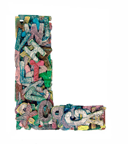 istock wooden letters L 905068184