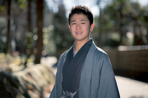 Young man in Kamakura