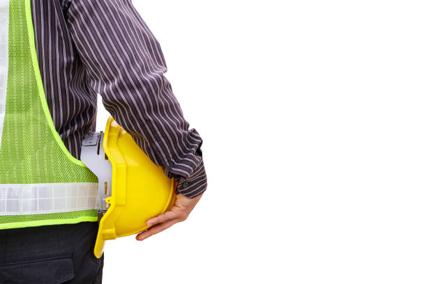 istock engineer worker with blueprint and safety helmet isolated on white background 905076470