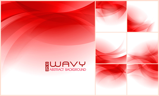 Modern wavy abstract background collection. Suitable for your website background or design element