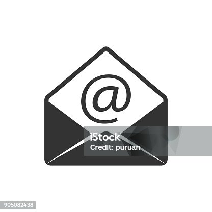 istock BW icon - Email 905082438