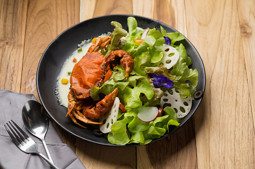 소프트 쉘 크랩 샐러드 흰색 배경에 고립 게에 대한 스톡 사진 및 기타 이미지 - 게, 고급 요리, 고기 - iStock 소프트 쉘 크랩 샐러드 흰색 배경에 고립 게에 대한 스톡 사진 및 기타 이미지 - 게, 고급 요리, 고기 - Istock