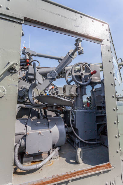 istock a shooting gun on the battleship 905095718