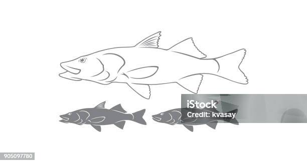 Fish Stock Illustration - Download Image Now - Animal, Carp, Cut Out