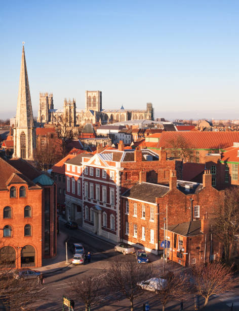 istock York at sunset, UK. The view from Clifford's Tower. 905098752