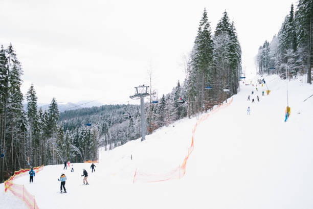 istock Bukovel, ski resort in the Carpathians mountain from Ukraine 905106774