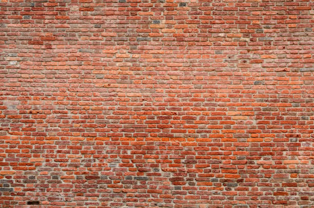 istock Wall of red brick. 905121862