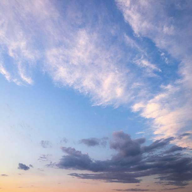 istock Beautiful blue sky with clouds background. Sky with clouds weather nature cloud blue. Blue sky with clouds and sun. 905125876