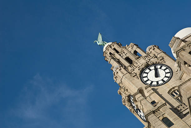 istock Liverpool Liver Building with copy space 90513466