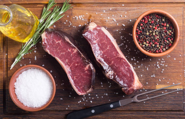 istock Dry aged New York steak 905147908