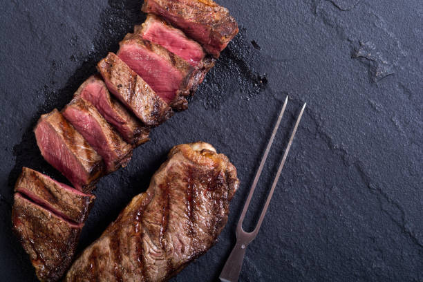 istock Grilled New York steak 905147940