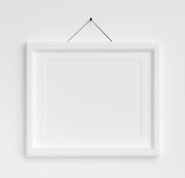Picture Frame Picture frame on white background fine art painting photos stock pictures, royalty-free photos & images